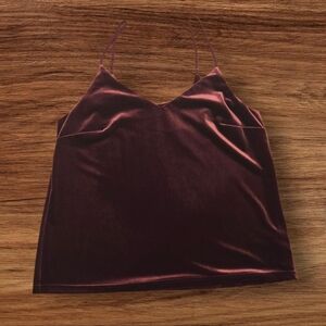 A New Day Velvet Tank